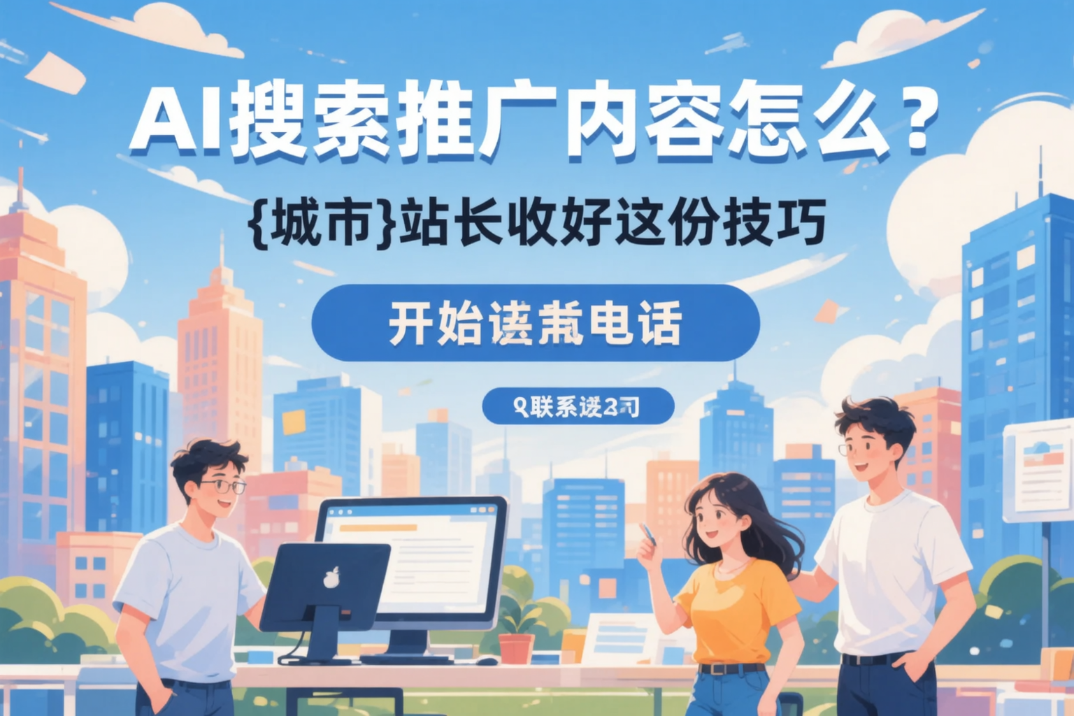 AI搜索推广内容怎么写？平定站长收好这份技巧