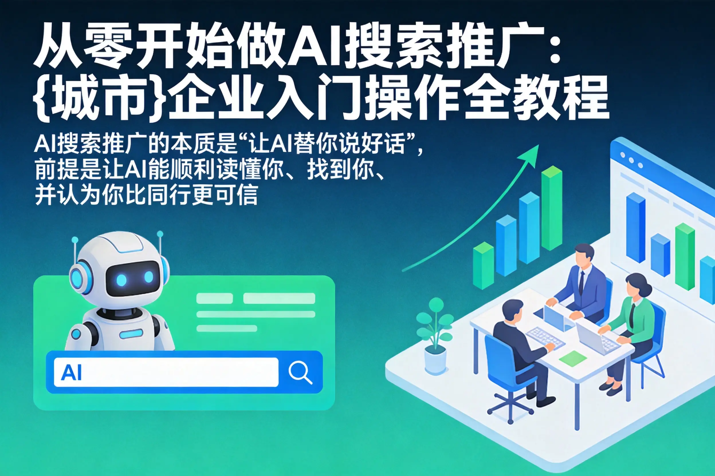 从零开始做AI搜索推广:平定企业入门操作全教程